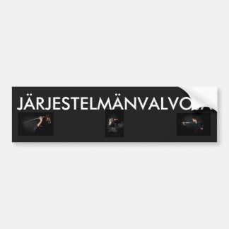 Autocollant De Voiture Adhésif pour pare-chocs de JÄRJESTELMÄNVALVOJA
