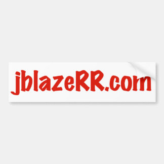 Autocollant De Voiture adhésif pour pare-chocs de jblazeRR.com