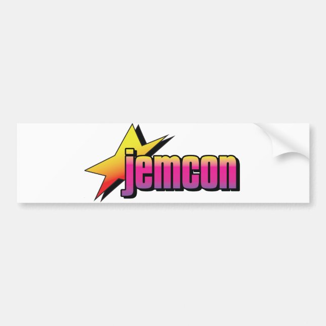 Autocollant De Voiture Adhésif pour pare-chocs de JemCon (Devant)