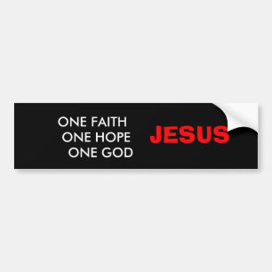 Autocollant De Voiture Adhésif pour pare-chocs de JÉSUS