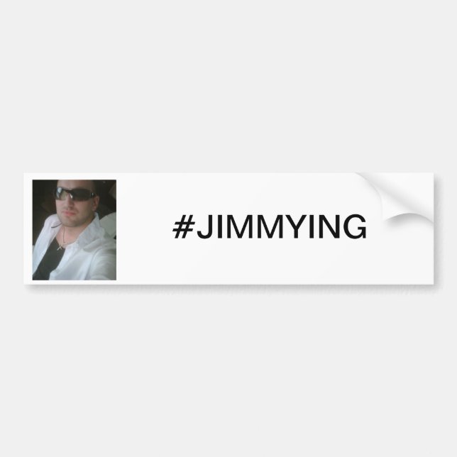 Autocollant De Voiture Adhésif pour pare-chocs de #JIMMYING (Devant)