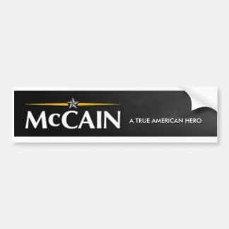 Autocollant De Voiture Adhésif pour pare-chocs de JOHN MCCAIN