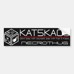 Autocollant De Voiture Adhésif pour pare-chocs de KAT 5 Kaos