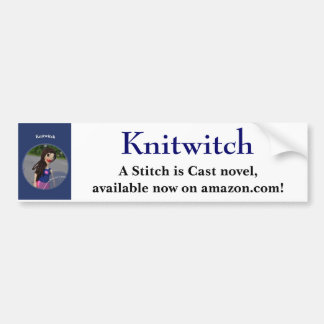 Autocollant De Voiture Adhésif pour pare-chocs de Knitwitch