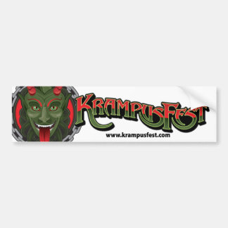Autocollant De Voiture Adhésif pour pare-chocs de KrampusFest