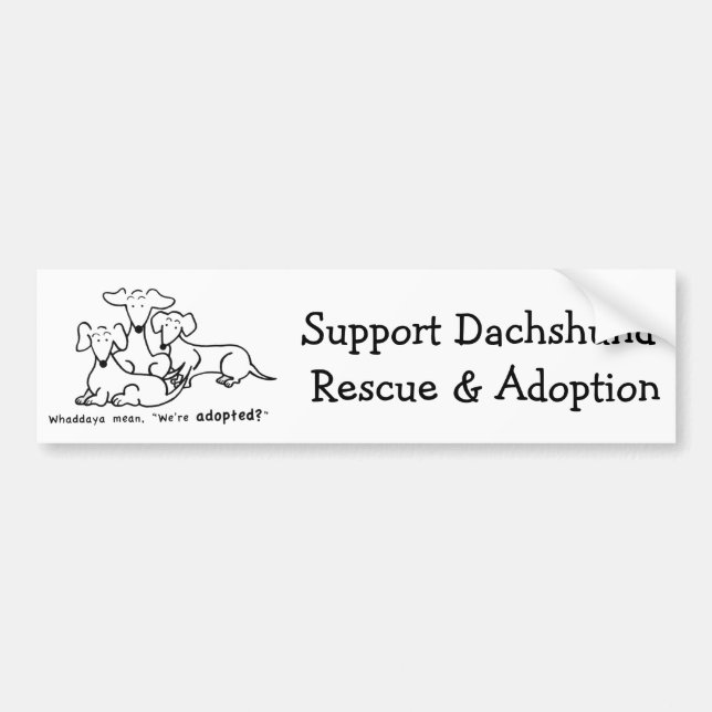 Autocollant De Voiture Adhésif pour pare-chocs de la délivrance 2 (Devant)