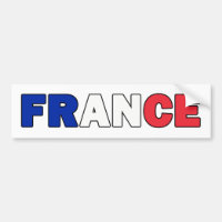 Adhésif pour pare-chocs de la France