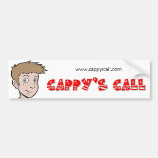 Autocollant De Voiture Adhésif pour pare-chocs de l'appel de Cappy