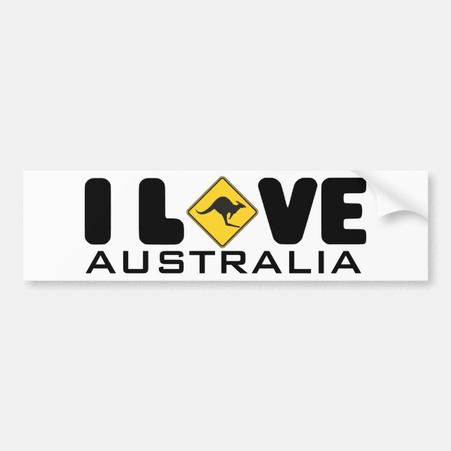 Autocollant De Voiture Adhésif pour pare-chocs de l'Australie | (Devant)