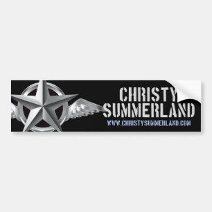 Autocollant De Voiture Adhésif pour pare-chocs de logo de Christy
