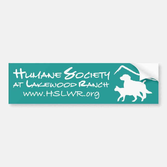 Autocollant De Voiture Adhésif pour pare-chocs de logo de HSLWR (Devant)