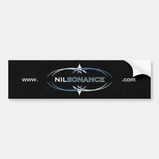 Autocollant De Voiture adhésif pour pare-chocs de logo de nilsonance