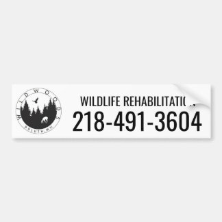 Autocollant De Voiture Adhésif pour pare-chocs de logo de Wildwoods