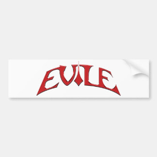 Autocollant De Voiture Adhésif pour pare-chocs de logo d'Evile