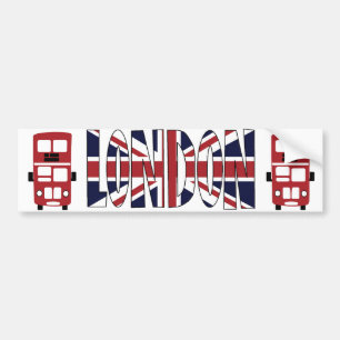 Autocollant De Voiture Adhésif pour pare-chocs de LONDRES d'autobus à 