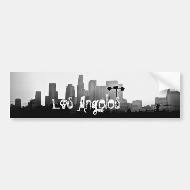 Autocollant De Voiture Adhésif pour pare-chocs de Los Angeles (Devant)