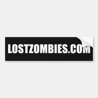 Autocollant De Voiture Adhésif pour pare-chocs de LOSTZOMBIES.COM