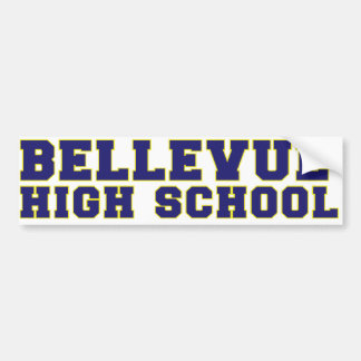 Autocollant De Voiture Adhésif pour pare-chocs de lycée de Bellevue
