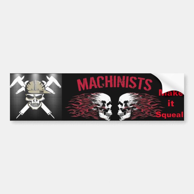 Autocollant De Voiture Adhésif pour pare-chocs de machiniste (Devant)