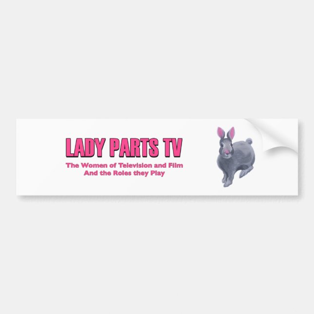 Autocollant De Voiture Adhésif pour pare-chocs de Madame Parts TV (Devant)