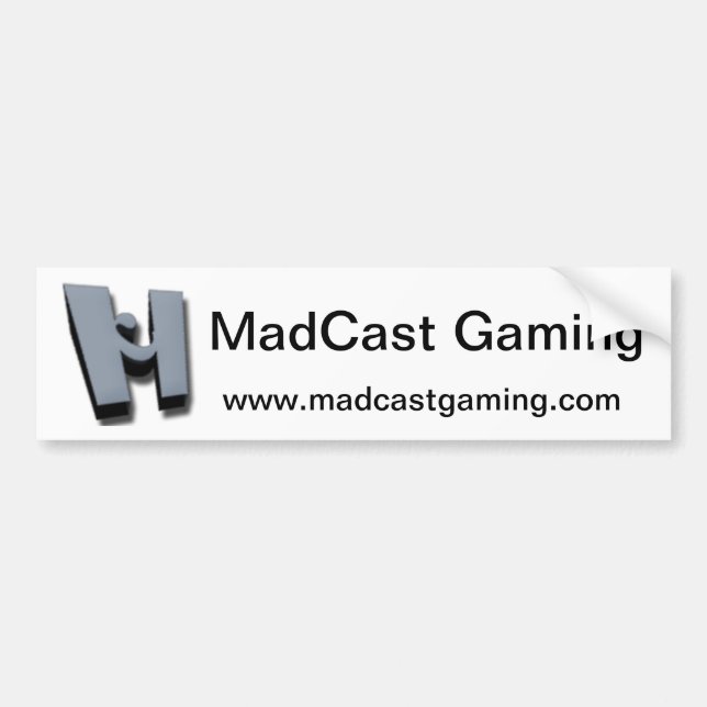 Autocollant De Voiture Adhésif pour pare-chocs de MadCast (Devant)