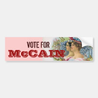 Adhésif pour pare-chocs de McCain