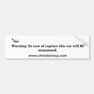 Autocollant De Voiture Adhésif pour pare-chocs de message de CCP