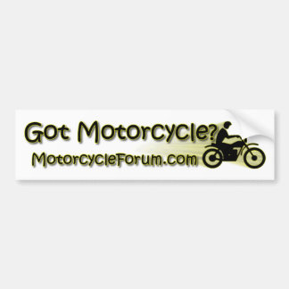 Autocollant De Voiture adhésif pour pare-chocs de Motorcycleforum.com