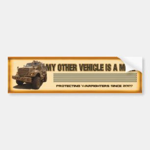 Autocollant De Voiture Adhésif pour pare-chocs de MRAP MaxxPro