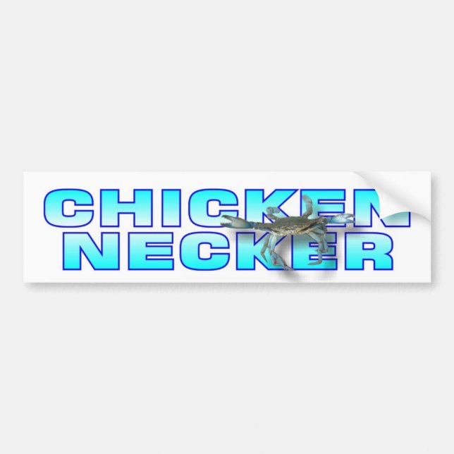 Autocollant De Voiture Adhésif pour pare-chocs de Necker de poulet (Devant)