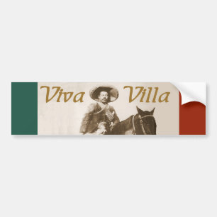 Autocollant De Voiture Adhésif pour pare-chocs de Pancho Villa de vivats