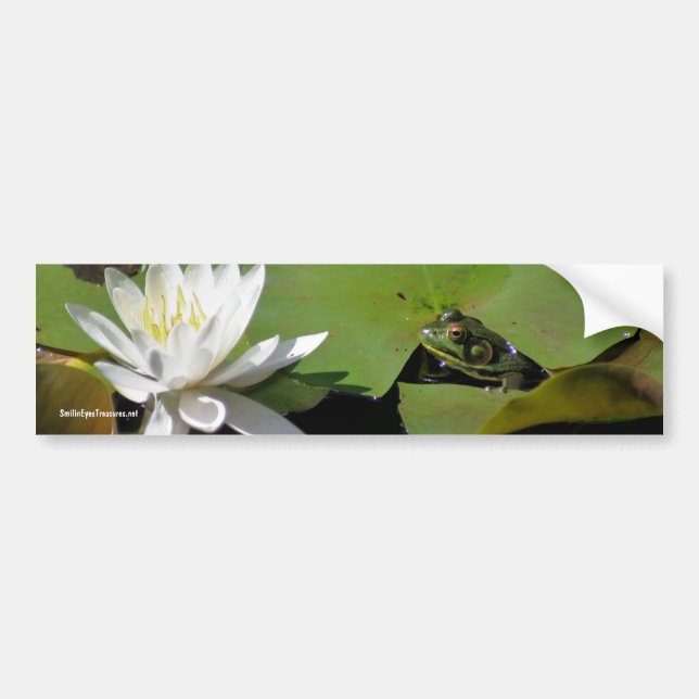 Autocollant De Voiture Adhésif pour pare-chocs de photo de fleur de (Devant)