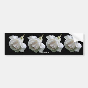Autocollant De Voiture Adhésif pour pare-chocs de photo de fleur de rose