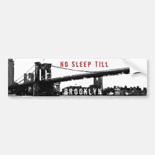 Autocollant De Voiture Adhésif pour pare-chocs de pont de Brooklyn