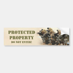 Autocollant De Voiture Adhésif pour pare-chocs de ProtectedProperty