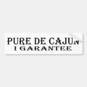 Autocollant De Voiture Adhésif pour pare-chocs de Pure De Cajun