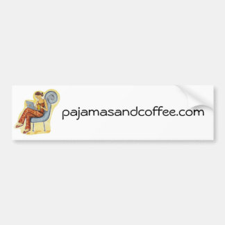 Autocollant De Voiture Adhésif pour pare-chocs de pyjamas et de café