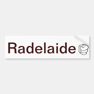 Autocollant De Voiture Adhésif pour pare-chocs de Radelaide Adelaïde