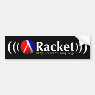 Autocollant De Voiture Adhésif pour pare-chocs de raquette