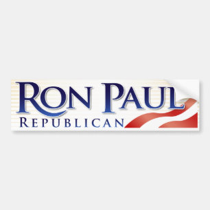 Autocollant De Voiture Adhésif pour pare-chocs de républicain de Ron Paul