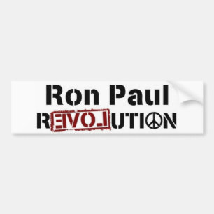Autocollant De Voiture Adhésif pour pare-chocs de révolution de Ron Pau