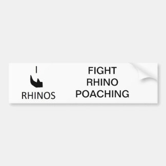Autocollant De Voiture Adhésif pour pare-chocs de rhinocéros du klaxon I