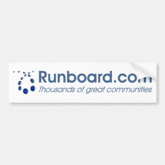 Autocollant De Voiture adhésif pour pare-chocs de Runboard.com