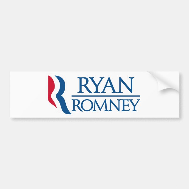 Autocollant De Voiture Adhésif pour pare-chocs de Ryan Romney (Devant)