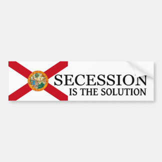 Autocollant De Voiture Adhésif pour pare-chocs de secession de la Floride
