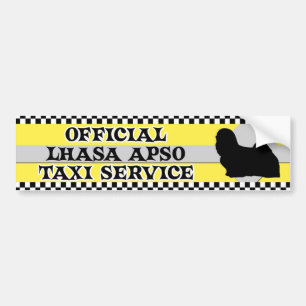 Autocollant De Voiture Adhésif pour pare-chocs de service de taxi de
