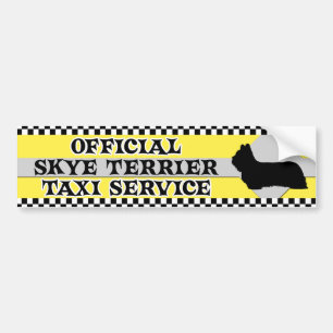 Autocollant De Voiture Adhésif pour pare-chocs de service de taxi de Skye