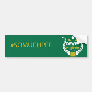 Autocollant De Voiture adhésif pour pare-chocs de #somuchpee