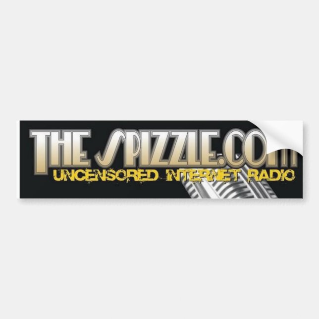 Autocollant De Voiture Adhésif pour pare-chocs de Spizzle MIC (Devant)