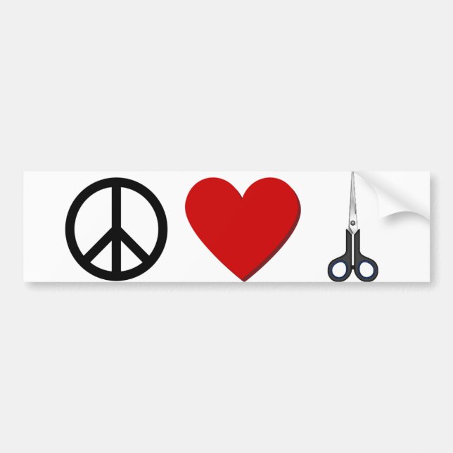 Autocollant De Voiture Adhésif pour pare-chocs de styliste en coiffure (Devant)